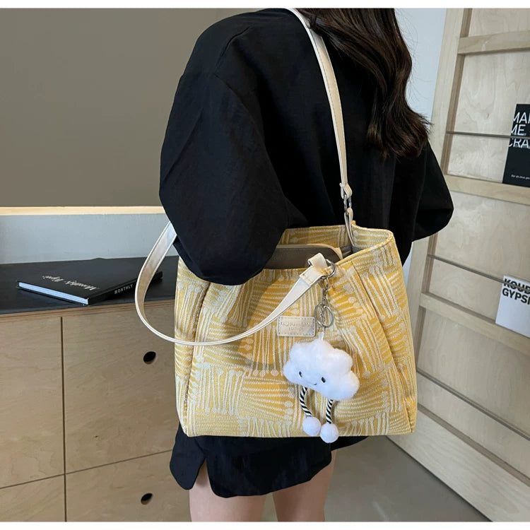 Woven Pattern Work Tote product view 3