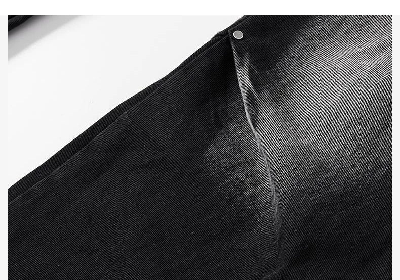 Gradient-Wash Straight-Leg Jeans product view 6