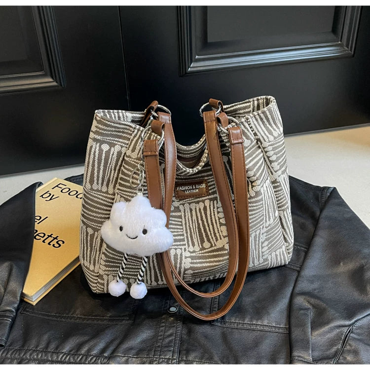 Woven Pattern Work Tote product view 5