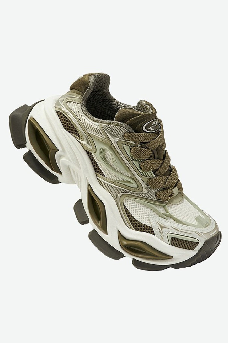 Dual-Eye Platform Running Sneakers