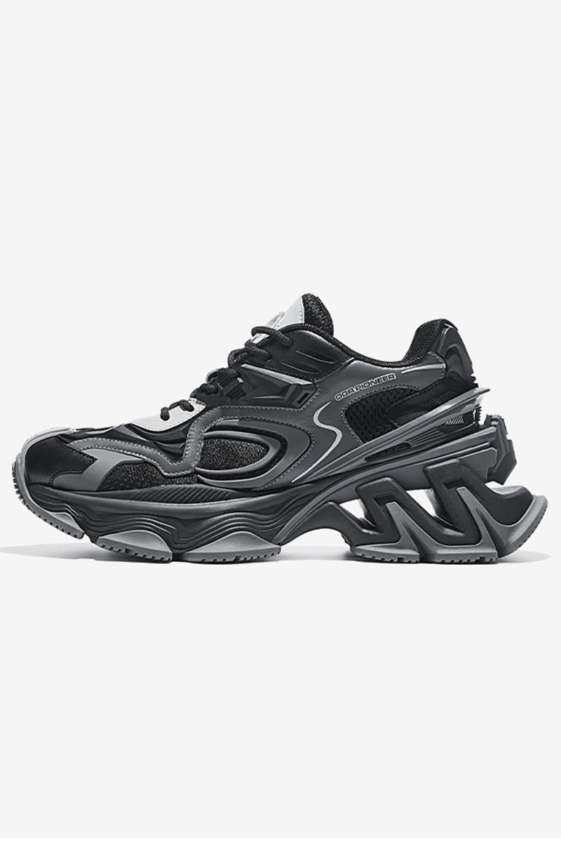 Pioneer Metallic Chunky Platform Sneakers