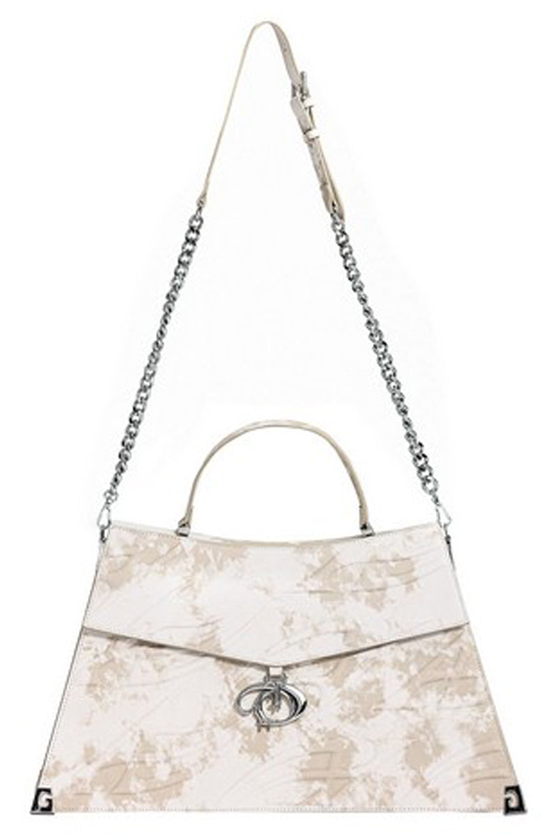 Patent Chain Shoulder Bag