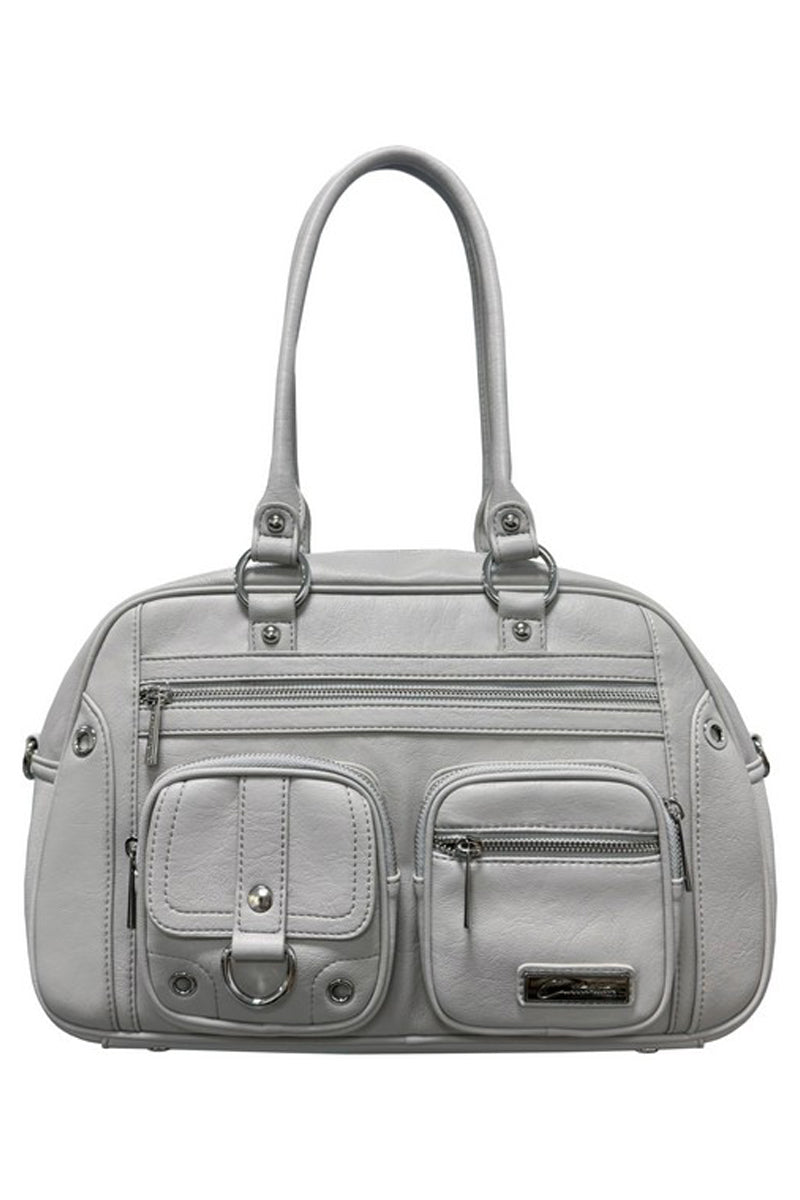 Multi-Pocket Tote Bag