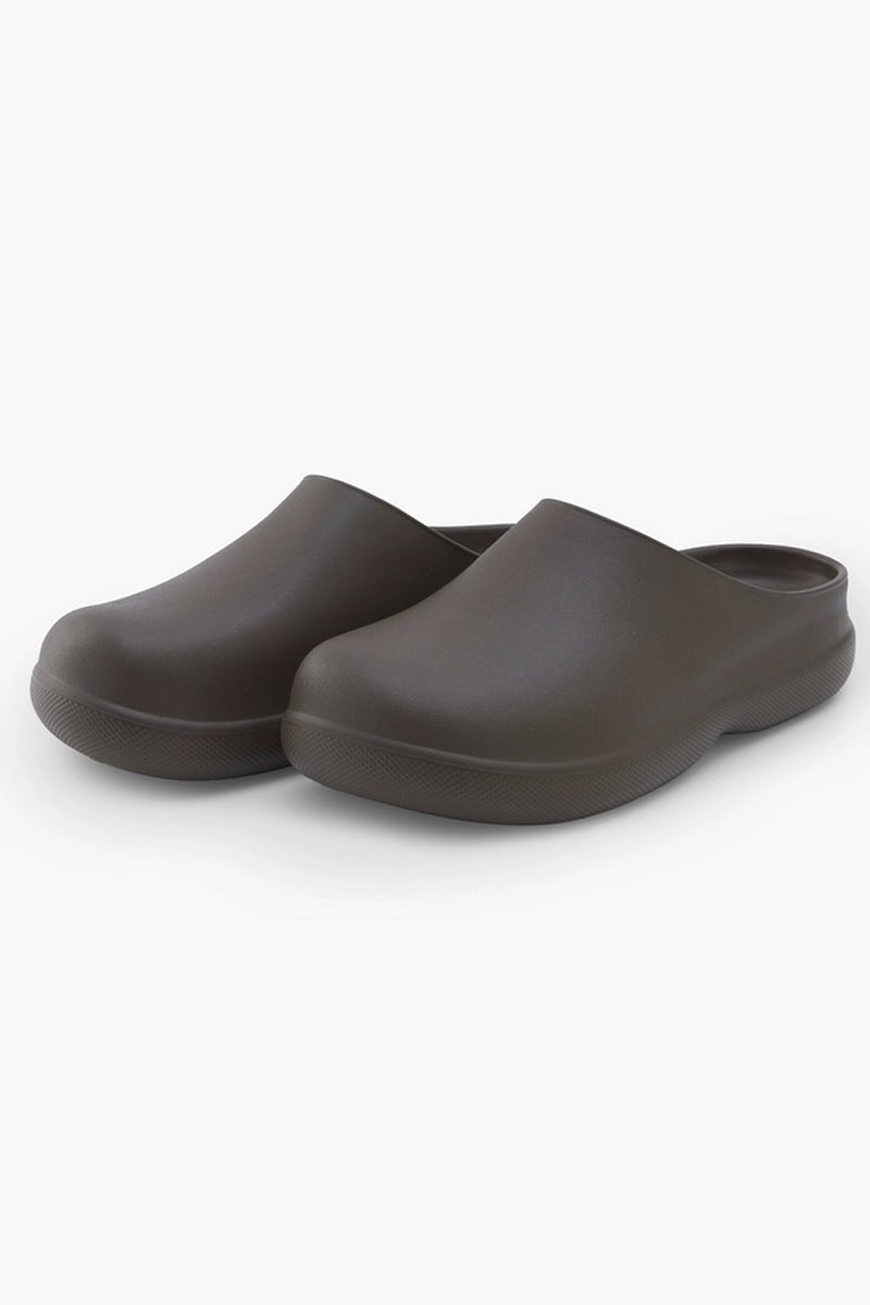 Waterproof Rubber Slip-On Clogs