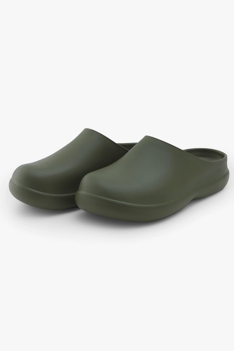 Waterproof Rubber Slip-On Clogs
