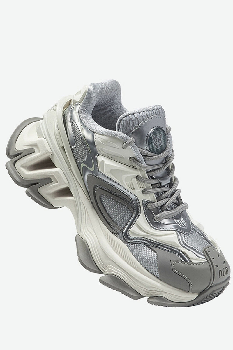 Pioneer Metallic Chunky Platform Sneakers