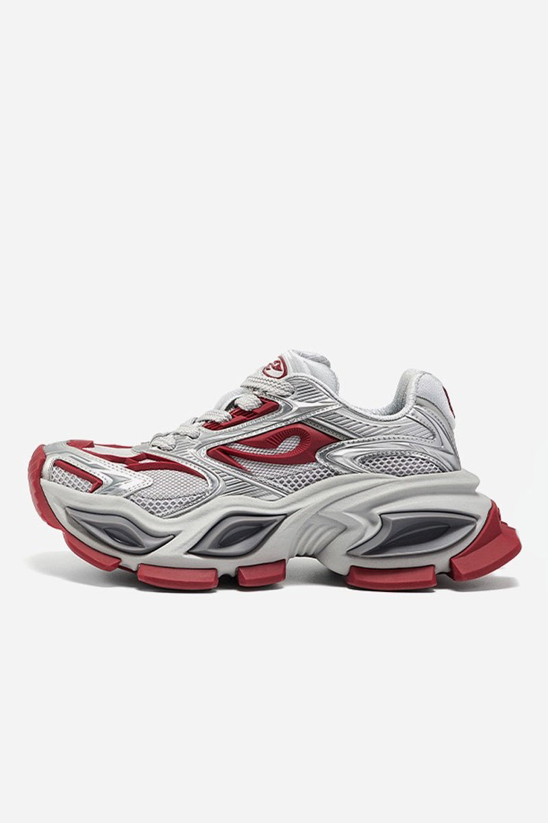 Dual-Eye Platform Running Sneakers