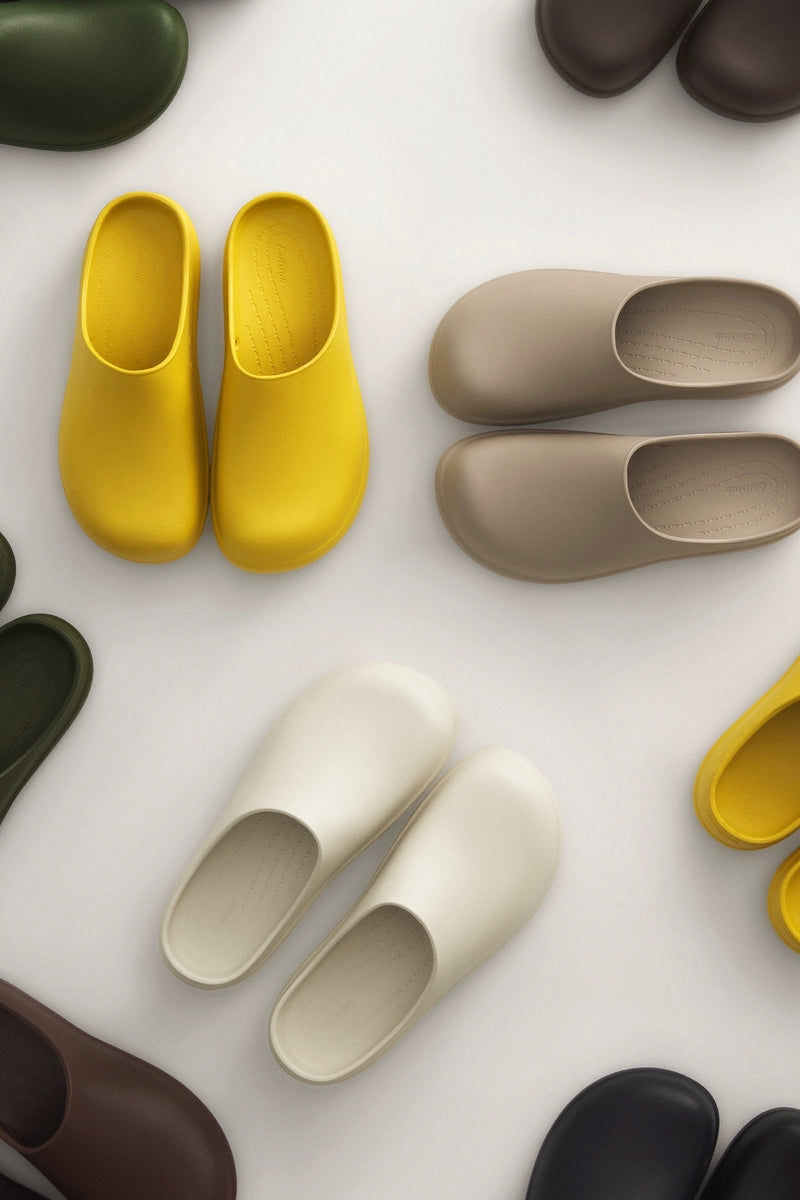 Waterproof Rubber Slip-On Clogs