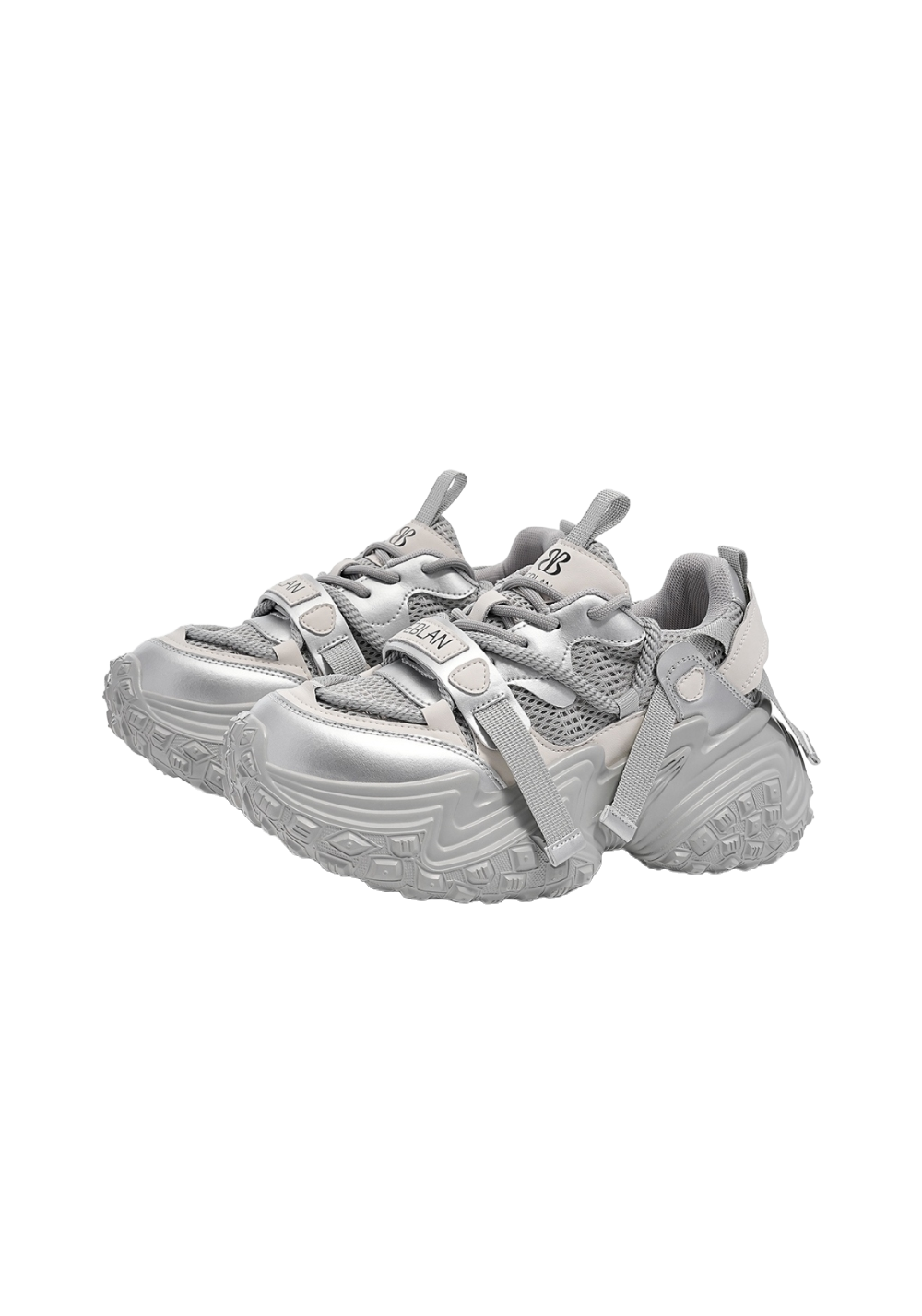 Racing-Tread Chunky Sport Sneakers - View 8