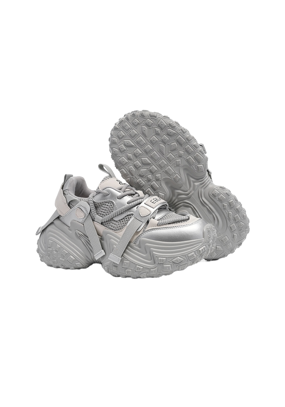 Racing-Tread Chunky Sport Sneakers - View 10