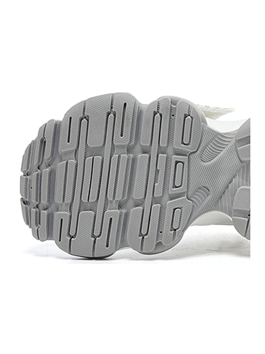Metallic Silver Mesh Tech Runner Sneakers - View 10