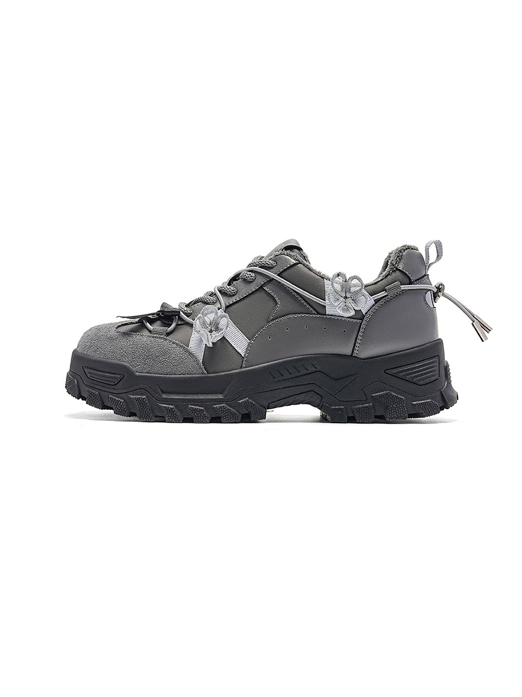 Sakura-Plush Chunky Trail Sneakers - View 5