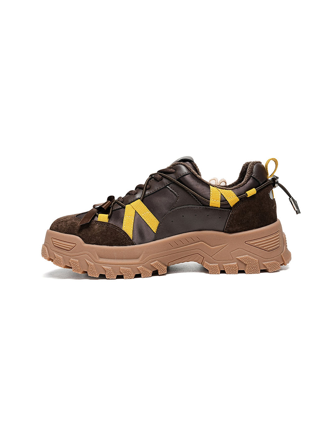 Sakura-Plush Chunky Trail Sneakers - View 15