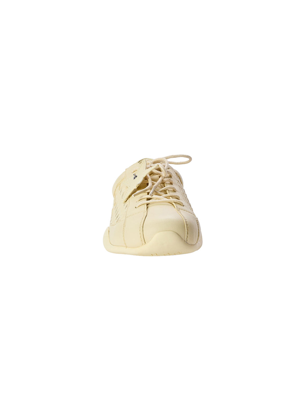 Star-Lace Low-Profile Leather Trainers - View 6