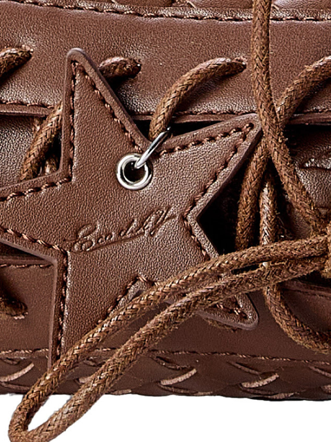 Star-Lace Low-Profile Leather Trainers - View 15