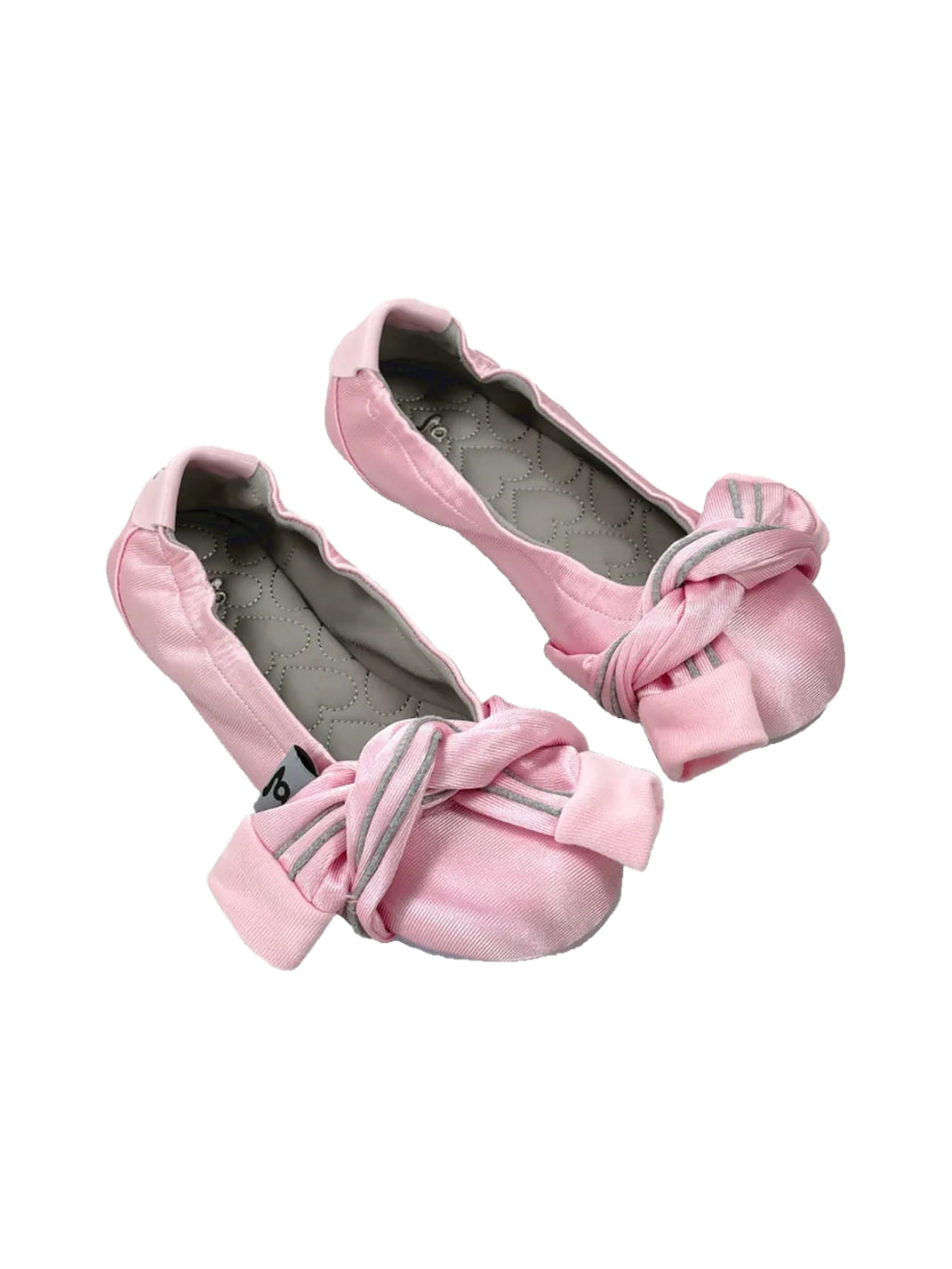 Cross-Tie Bow Flats With Quilted Insoles - view 9