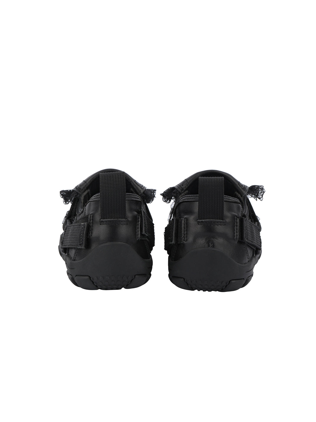 Lace-Panel Rivet Sport Sandals - View 12