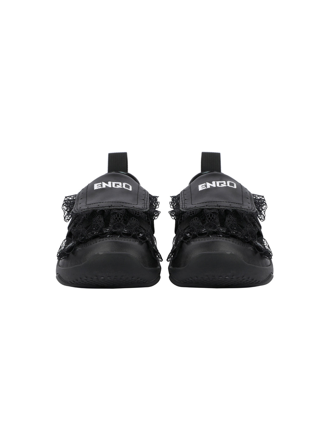 Lace-Panel Rivet Sport Sandals - View 18