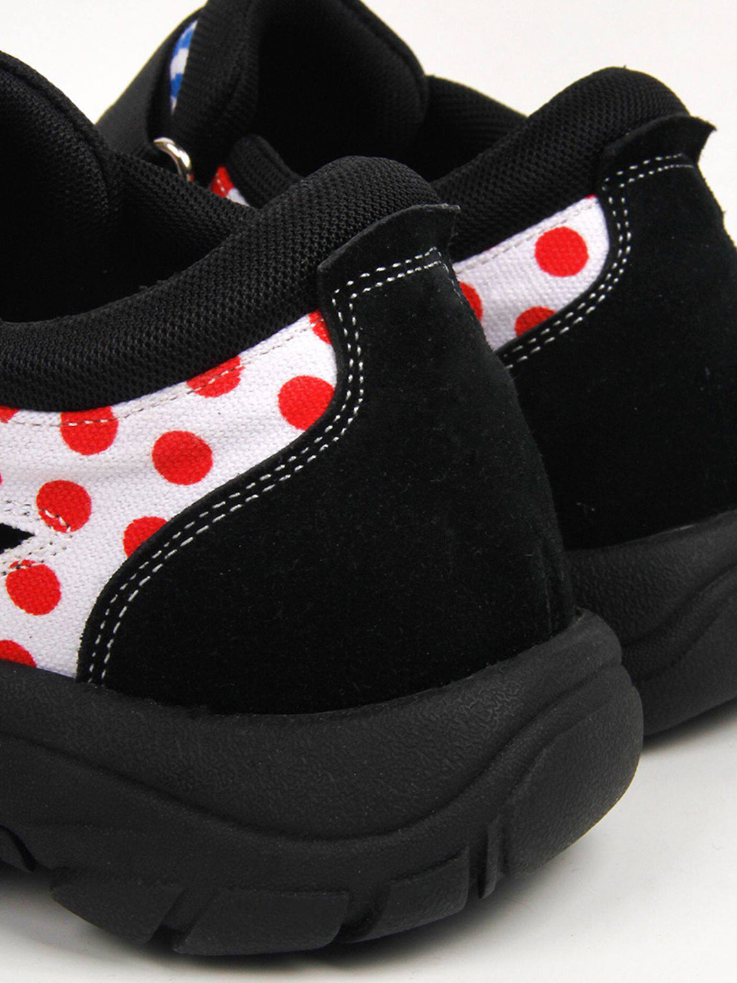 Mixed-Print Strap Trail Mary Janes - View 11
