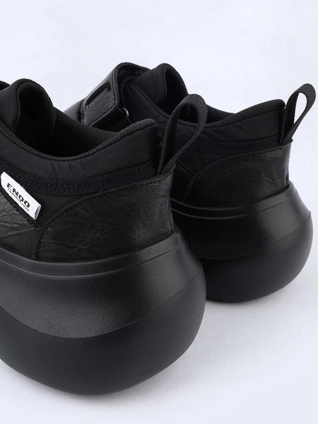 Triple-Strap Sculpted Platform Shoes - View 11