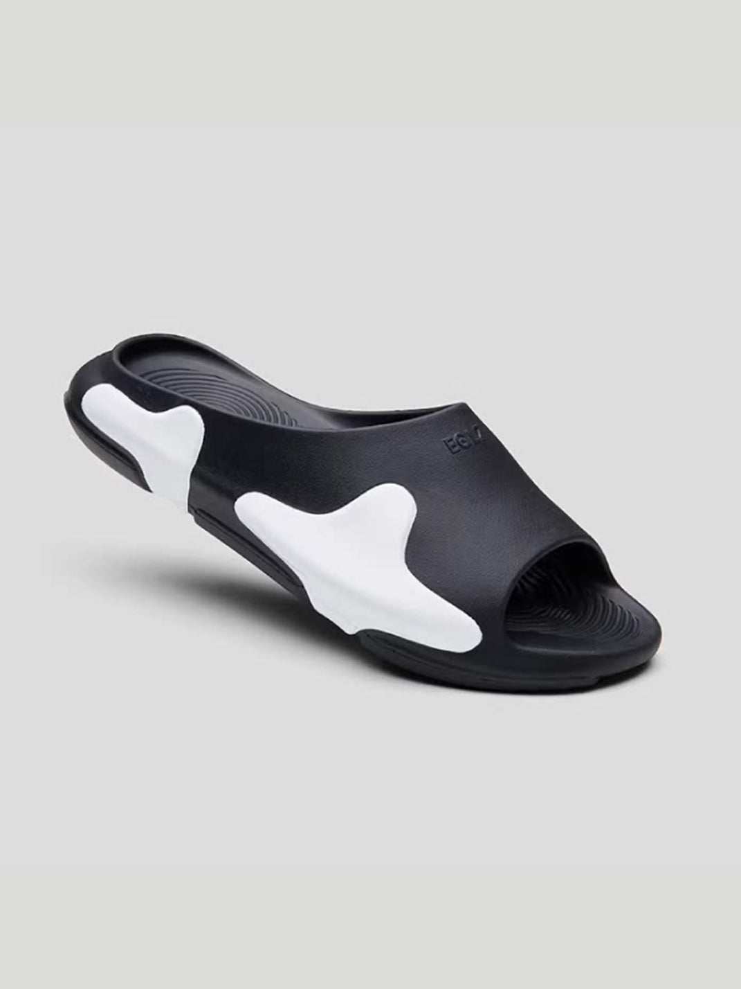 Sculpted Cloud Colorblock Slide Sandals - View 6