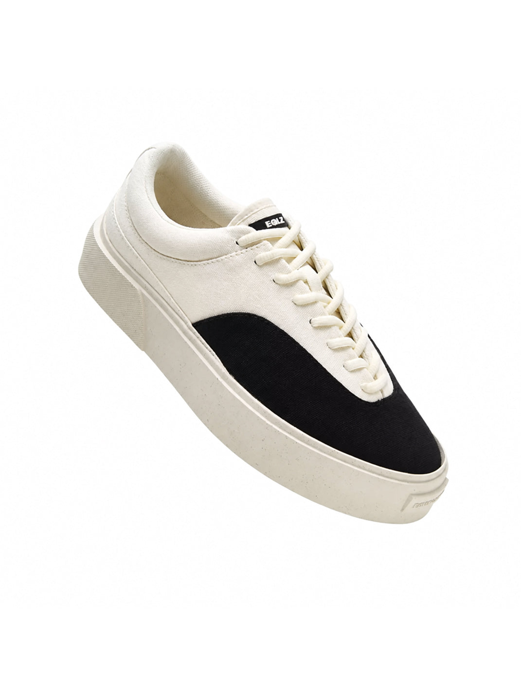 FAULT22 Neutral Platform Canvas Trainers - View 8