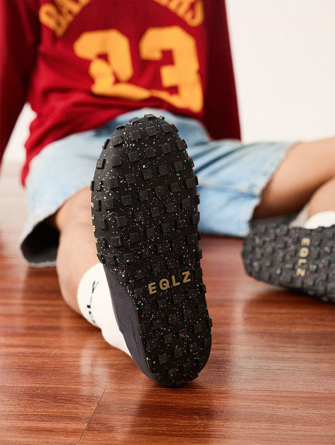 Perforated Wide-Fit Suede Support Mules - View 13