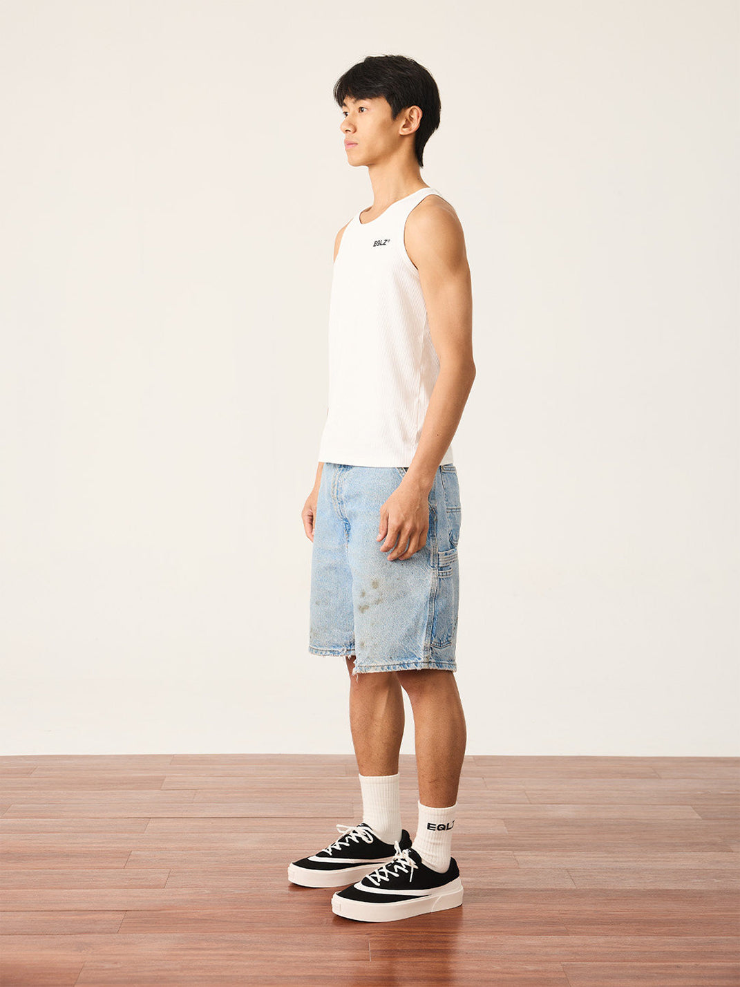 FAULT Suede Colorblock Platform Trainers - View 5