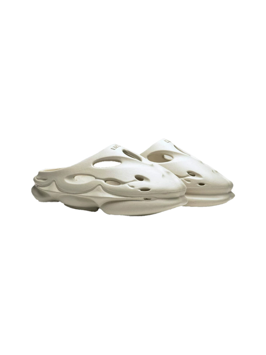 Perforated Dual-Density Platform Clogs