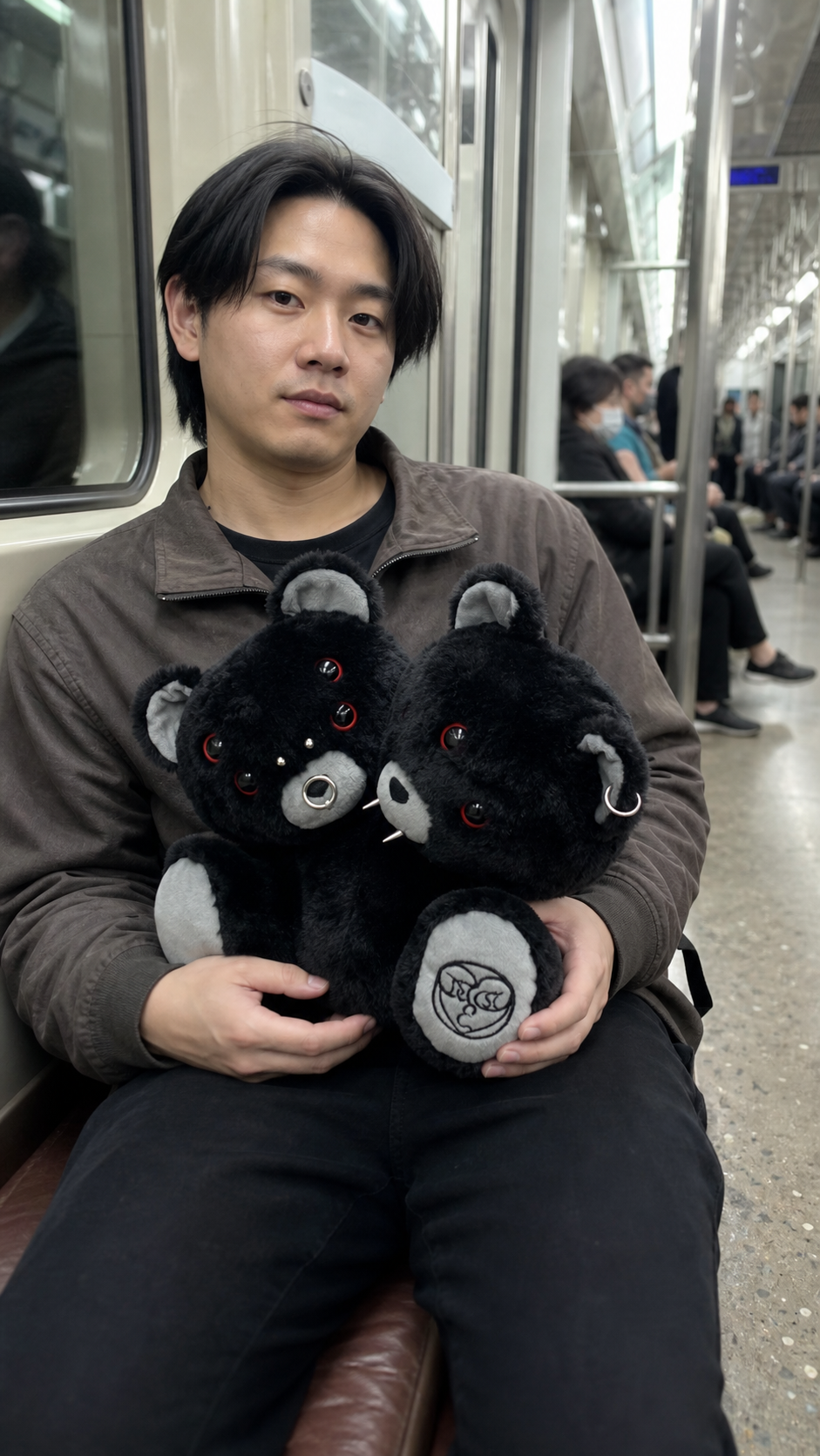 Urban Adventures Mini Evil Bear Backpack UGC subway