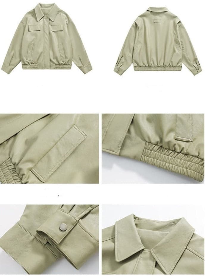 Sleek And Stylish Short Jacket - chiclara