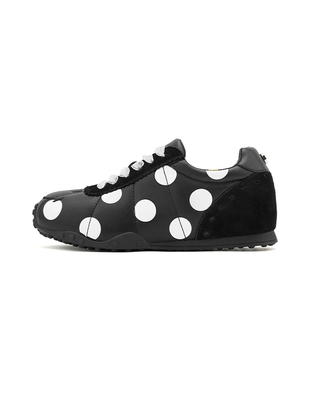 Oversized-Dot Ribbon-Lace Low-Top Sneakers - view 5