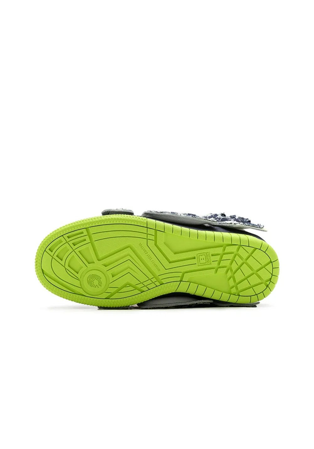 Blue Whirlwind Duotone Skate Sneakers