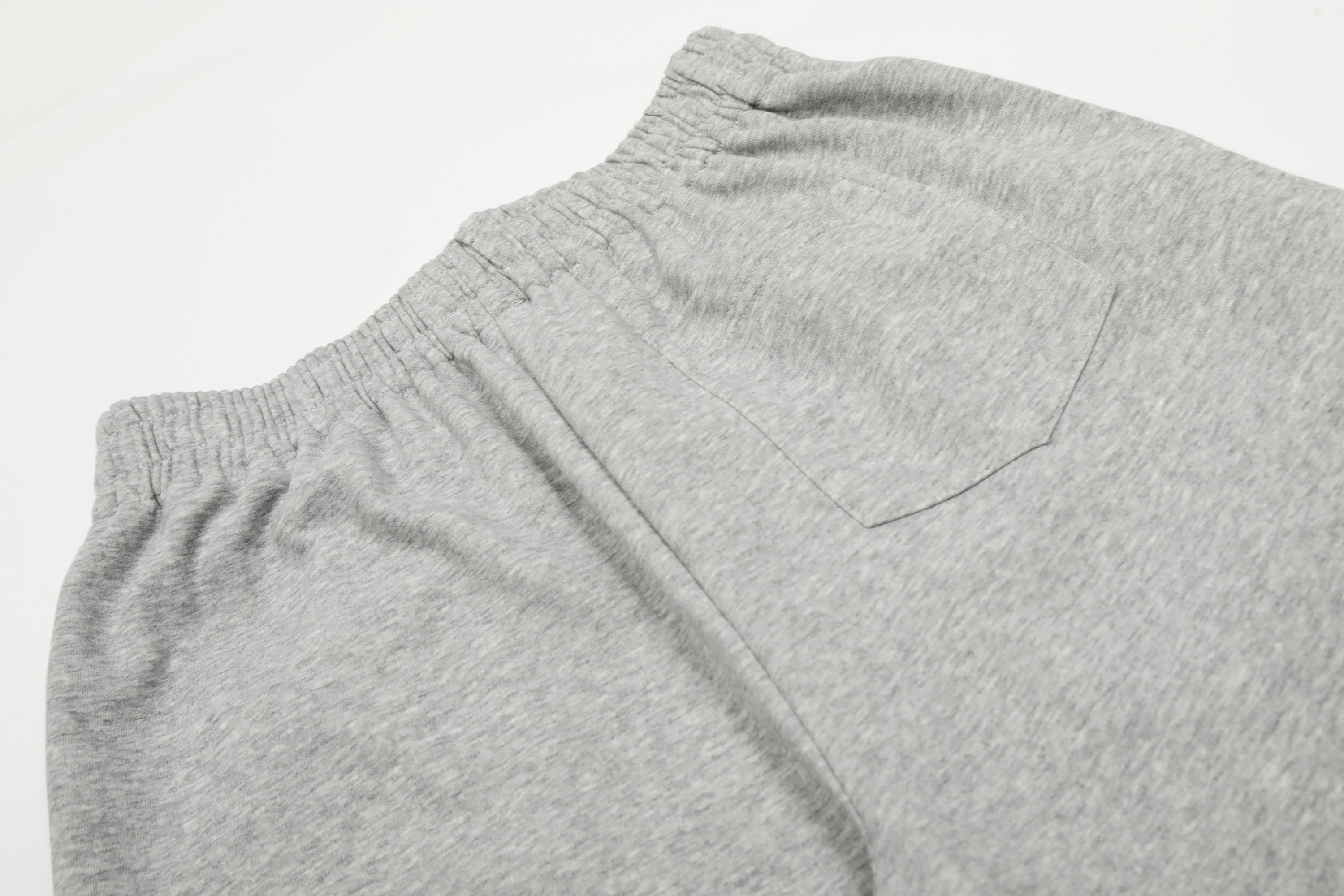 Gray Script Print Sweatpants