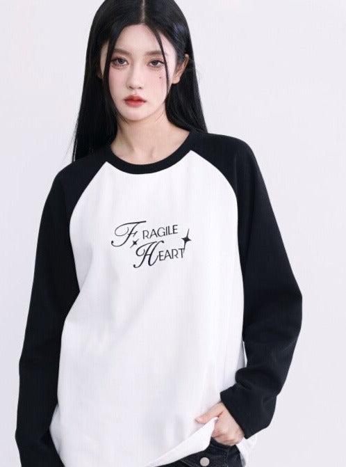 Fragile Heart Raglan Sweatshirt