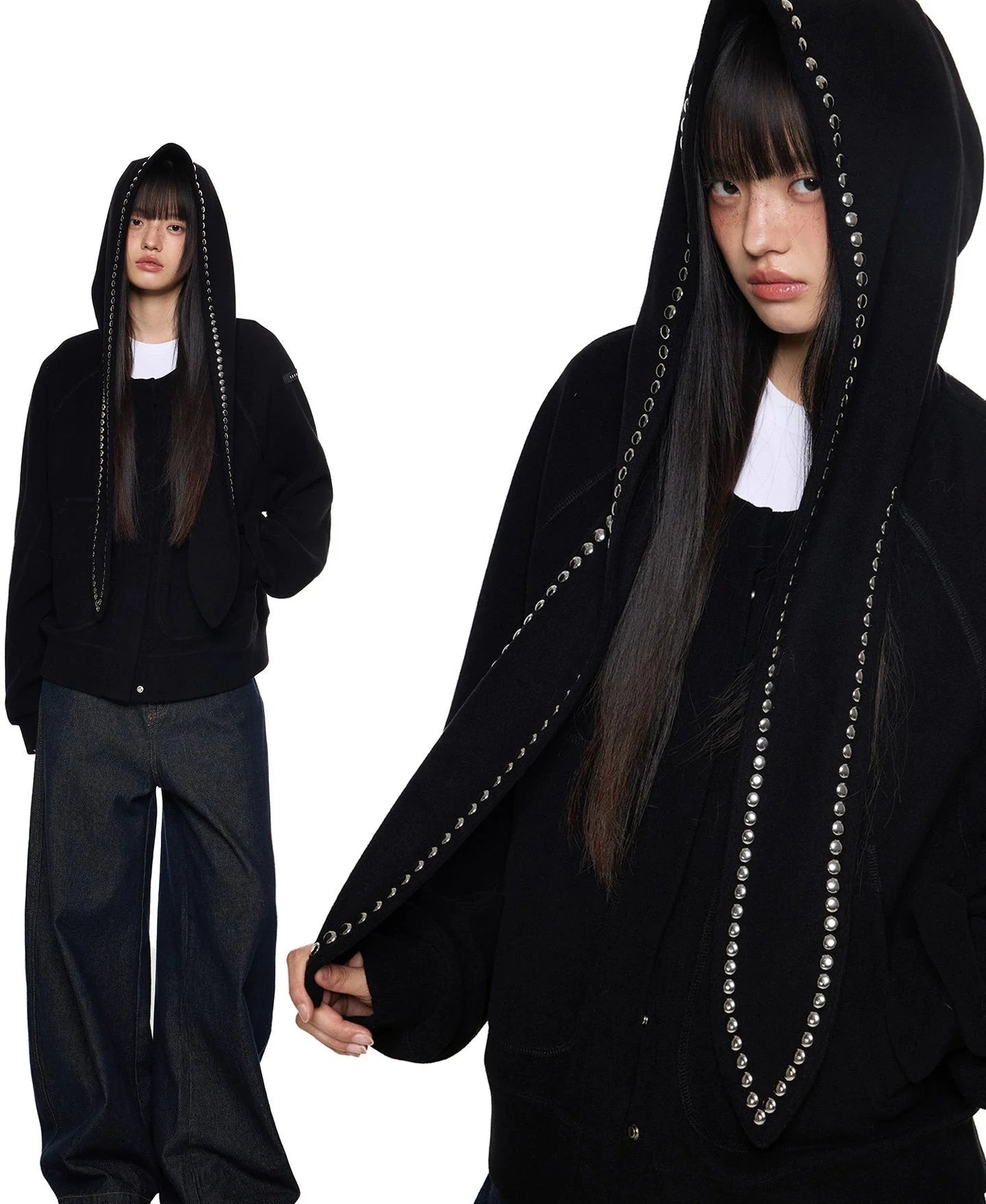 Bunny Ear Casual Hoodie