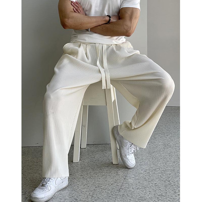 Drawstring Drape Retro Pants