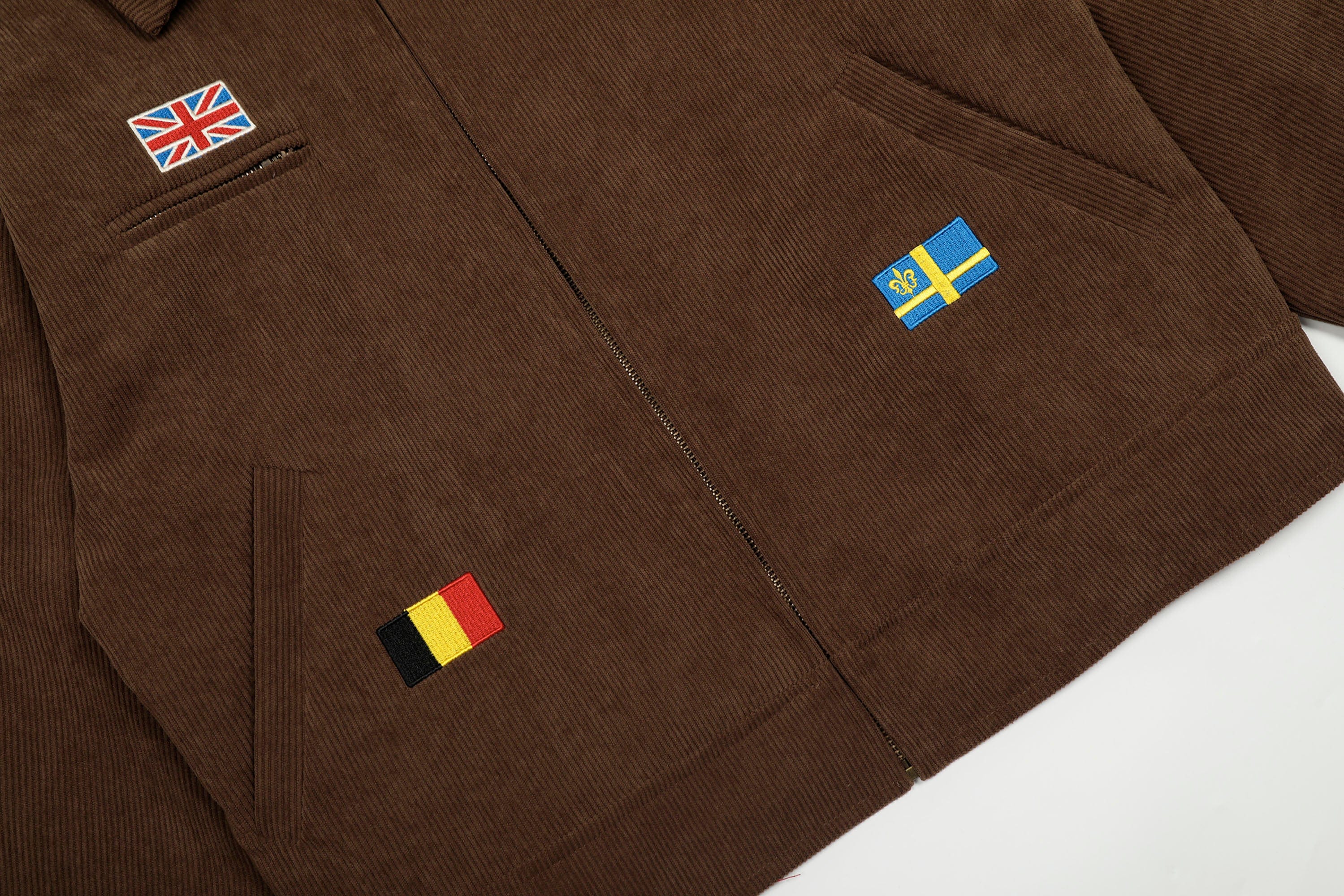 Heart Flag Patch Jacket