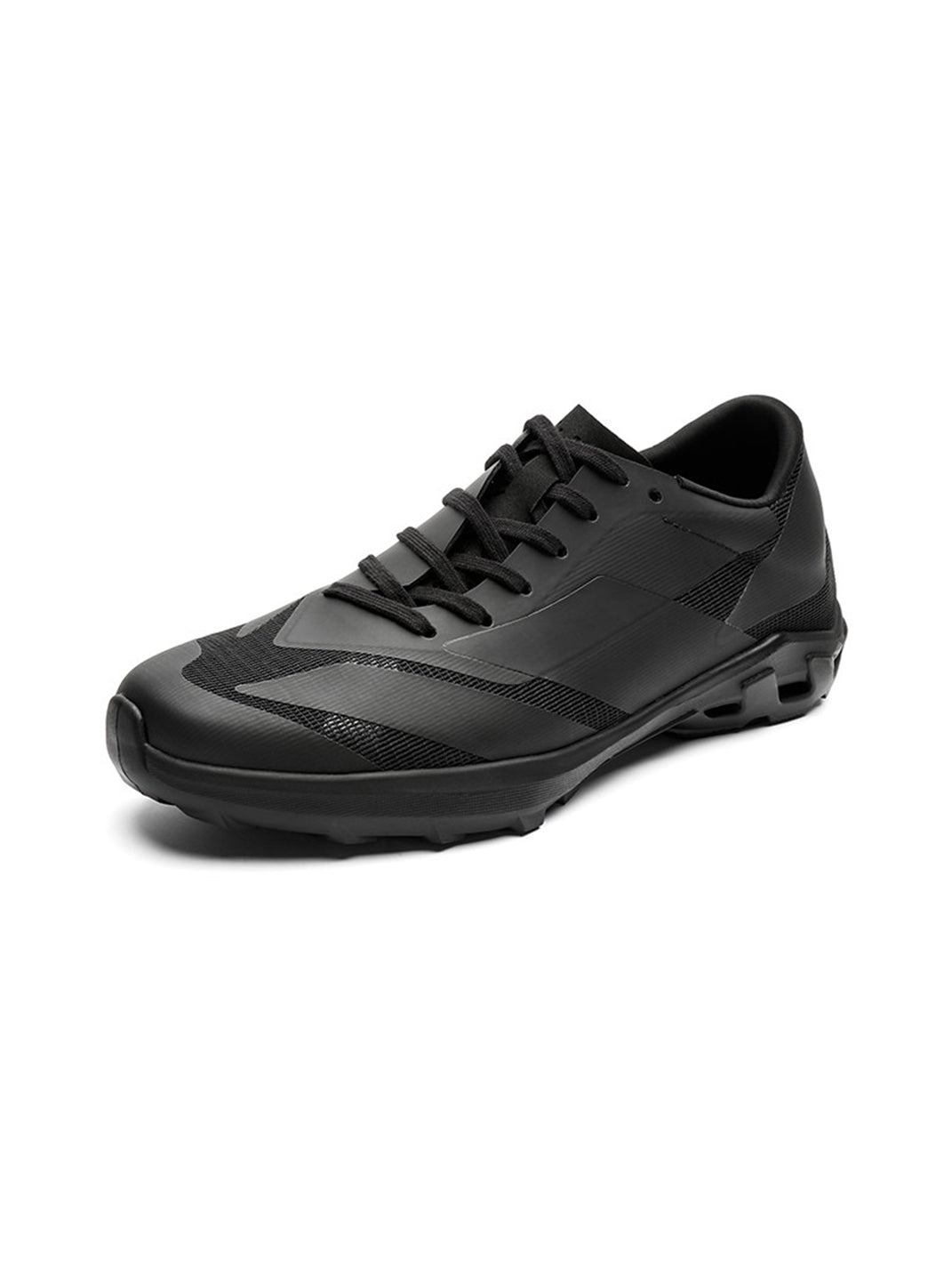 Arch-Support Elastic Low-Profile Sneakers - View 9