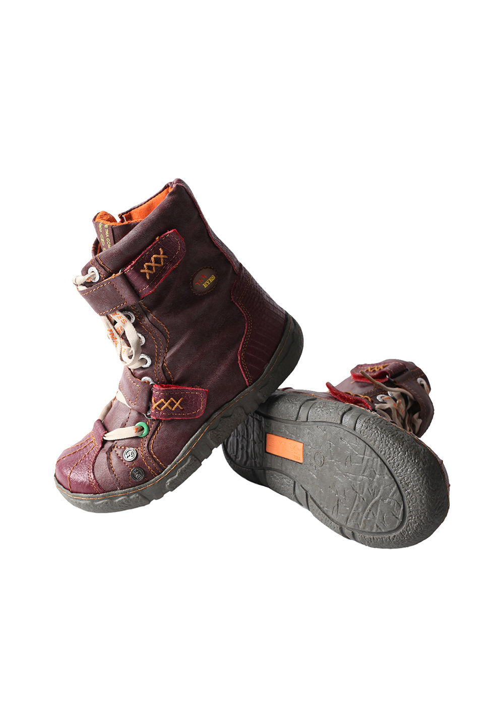 Fleece-Lined Hand-Stitched Mid-Calf Boots - View 7
