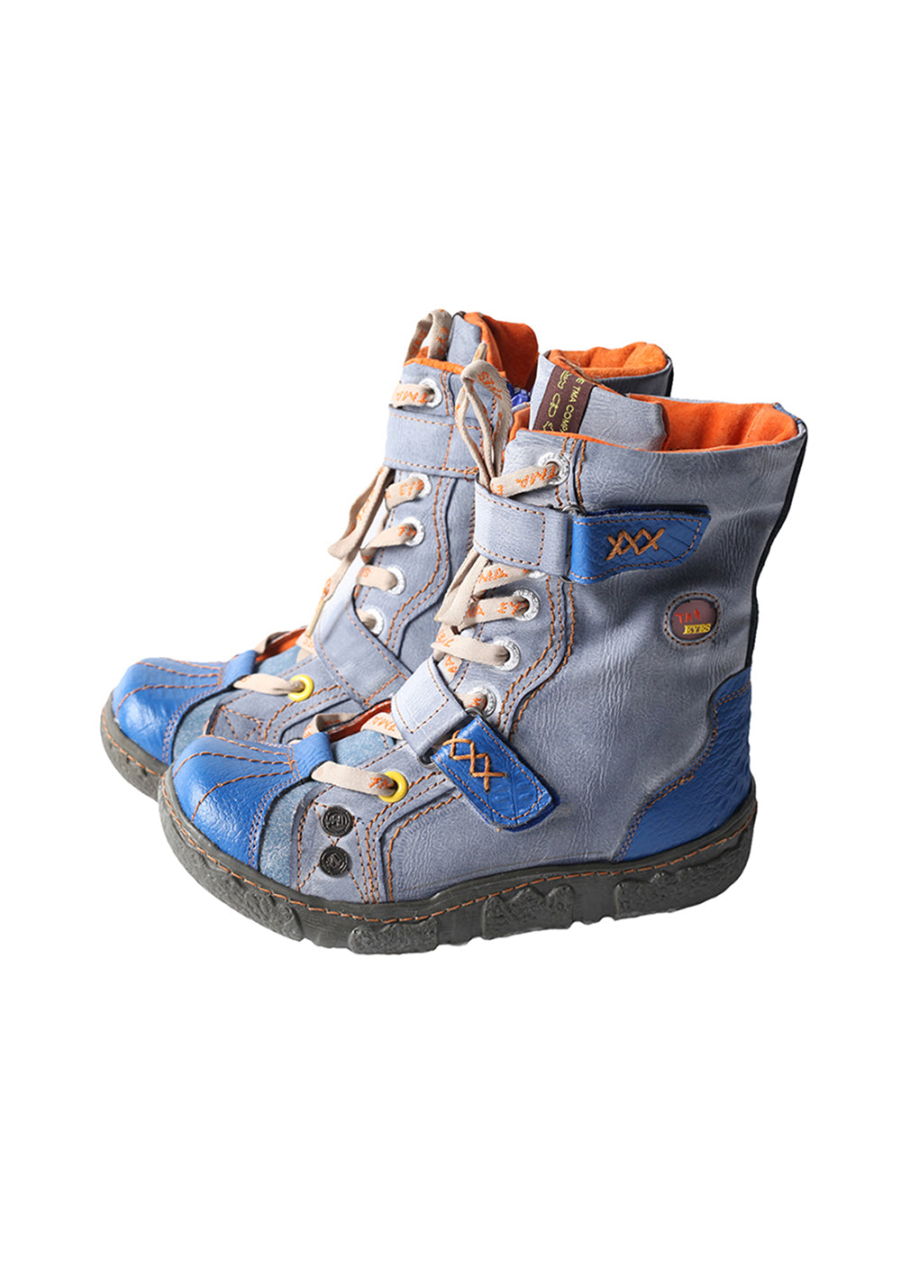 Fleece-Lined Hand-Stitched Mid-Calf Boots - View 8