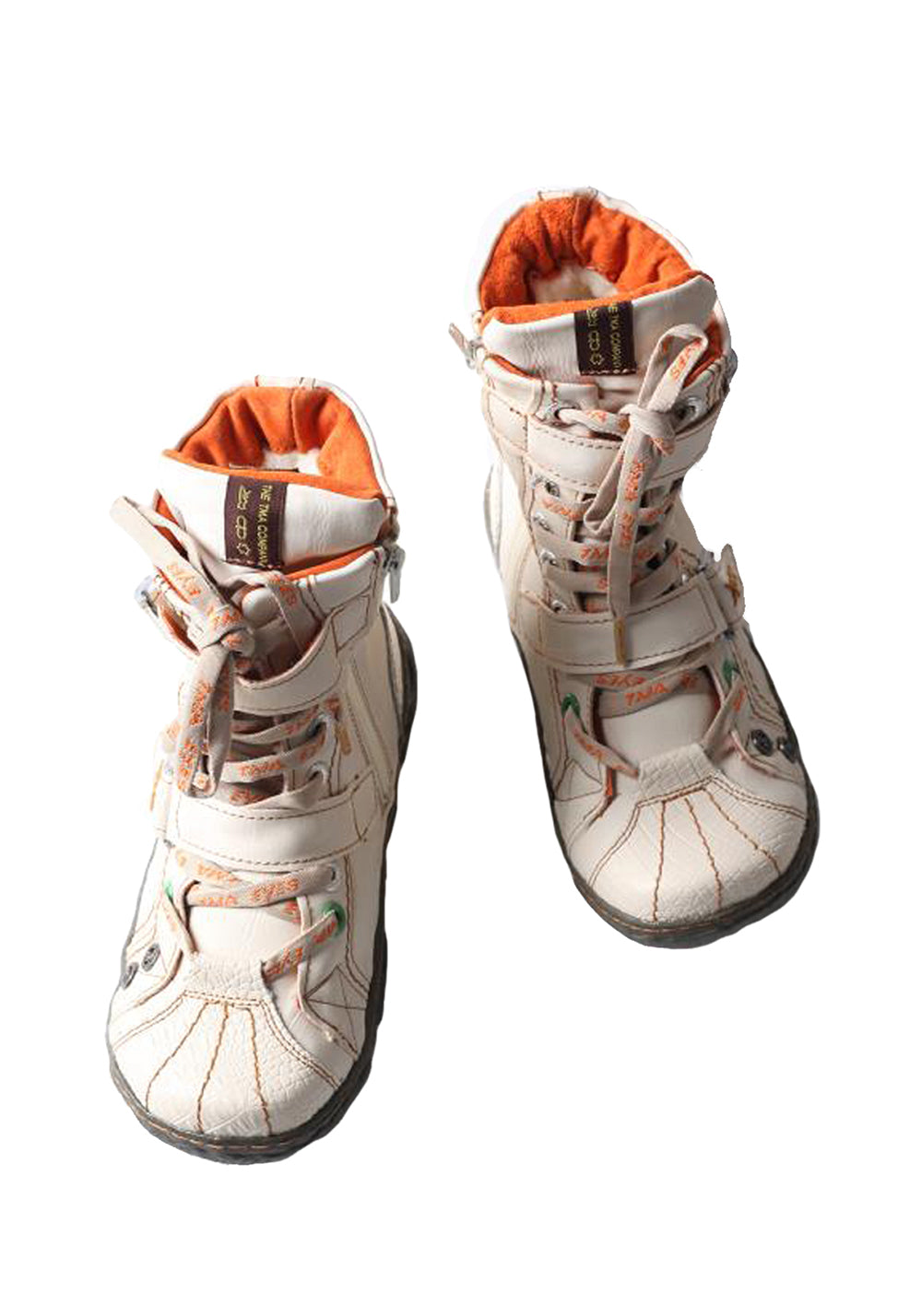 Fleece-Lined Hand-Stitched Mid-Calf Boots - View 16