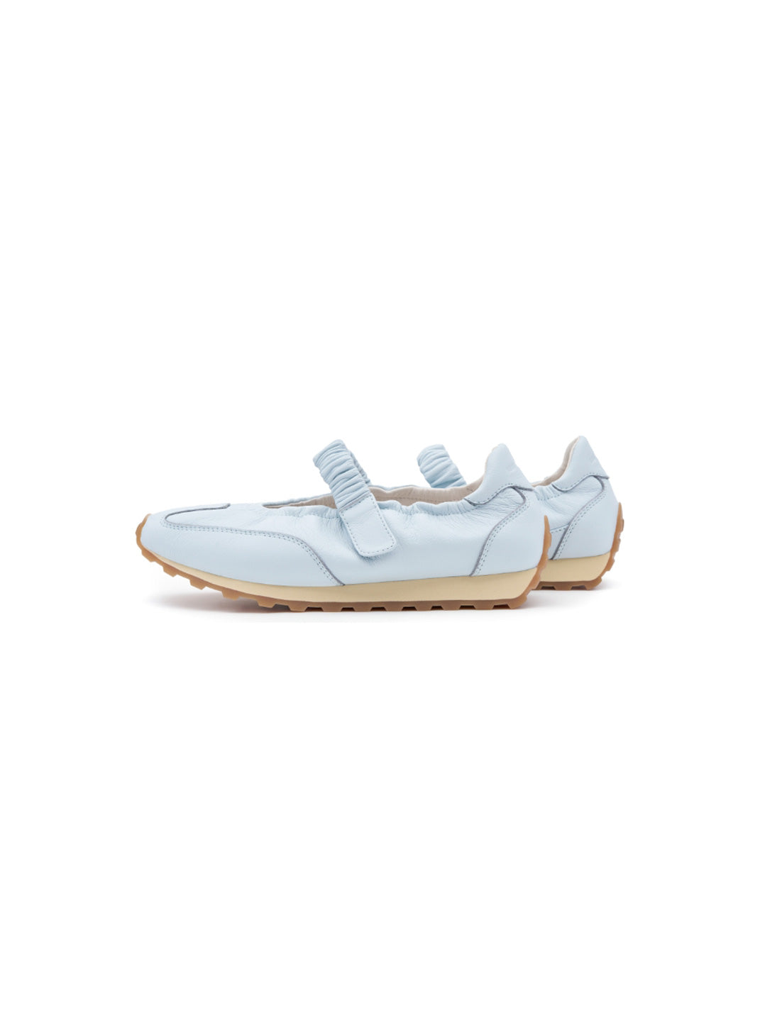 Pearl-Strap Leather Ballet Mary Janes - View 11