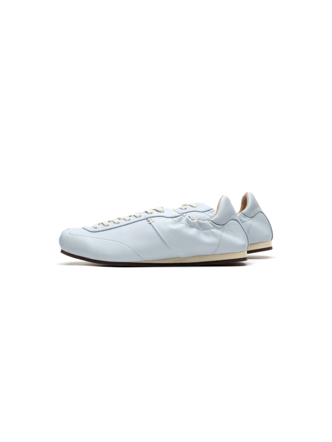 Ribbon-Laced Low-Profile Retro Trainers - View 10