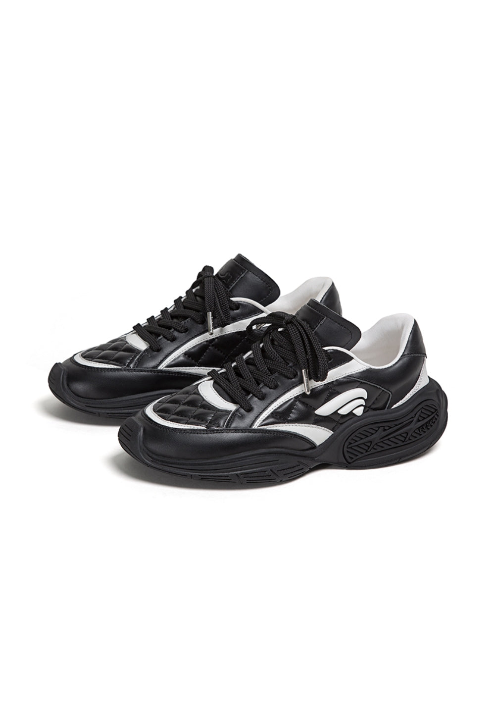 Quilted-Panel Low-Profile Sport Sneakers - View 5