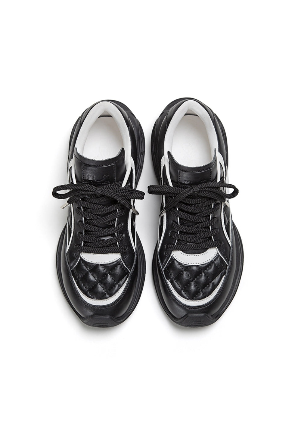 Quilted-Panel Low-Profile Sport Sneakers - View 8