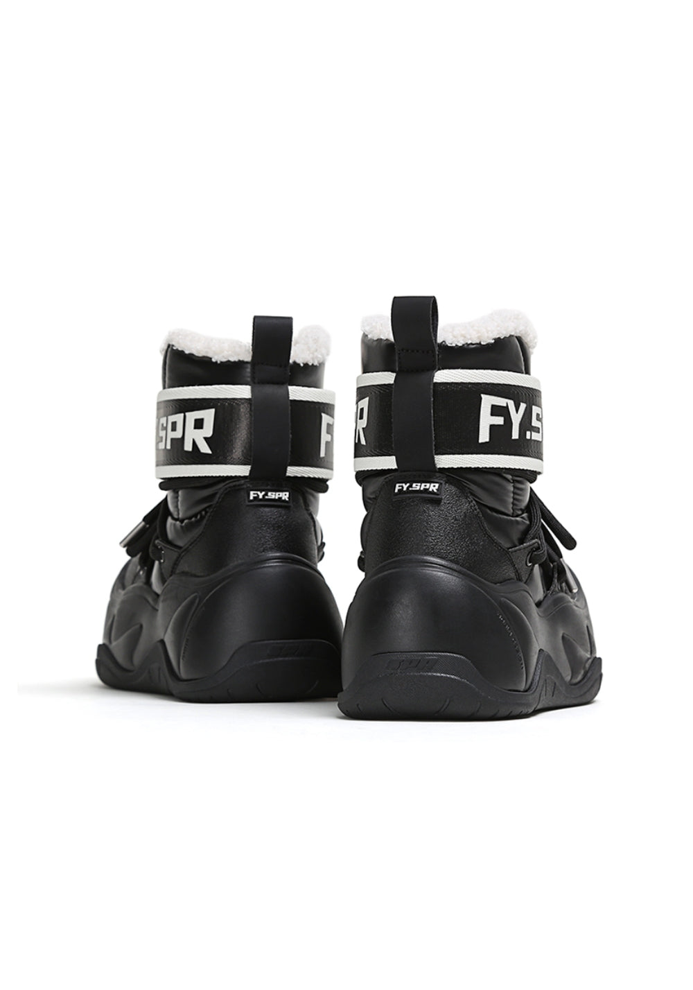 Faux-Fur Waterproof Chunky Moon Boots - View 7