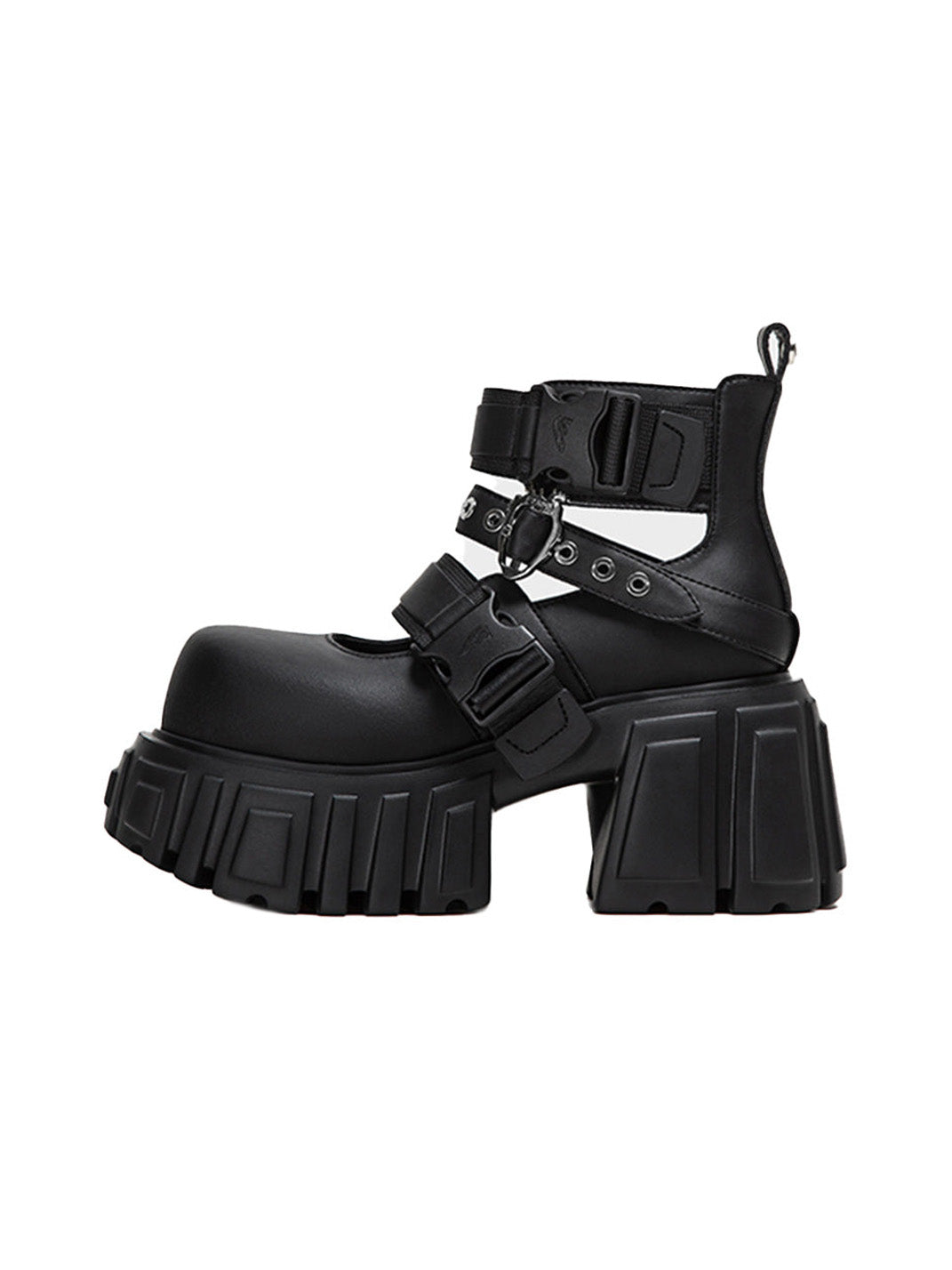 Night Queen 2.0 Buckled Platform Boots