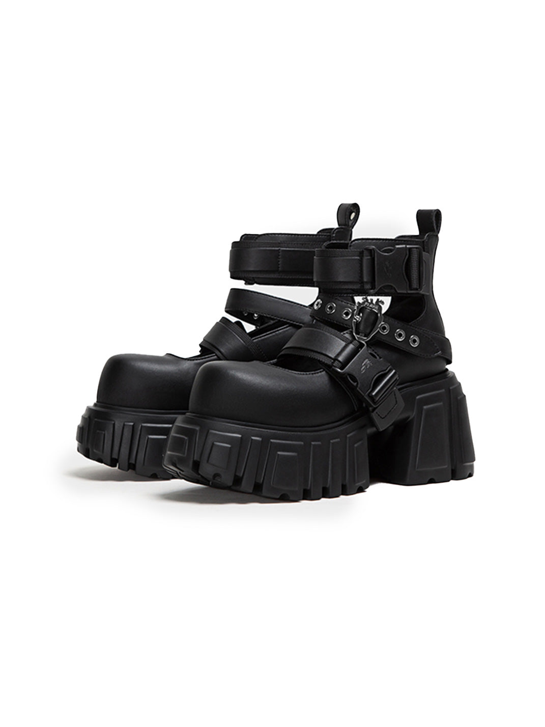 Night Queen 2.0 Buckled Platform Boots - View 2