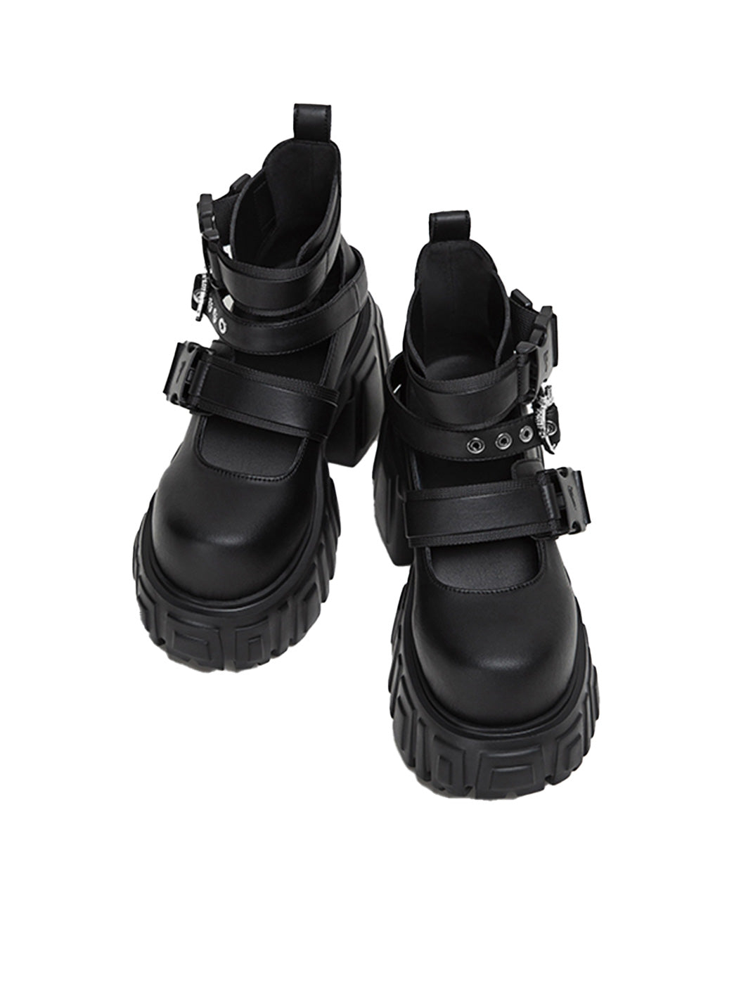 Night Queen 2.0 Buckled Platform Boots - View 3